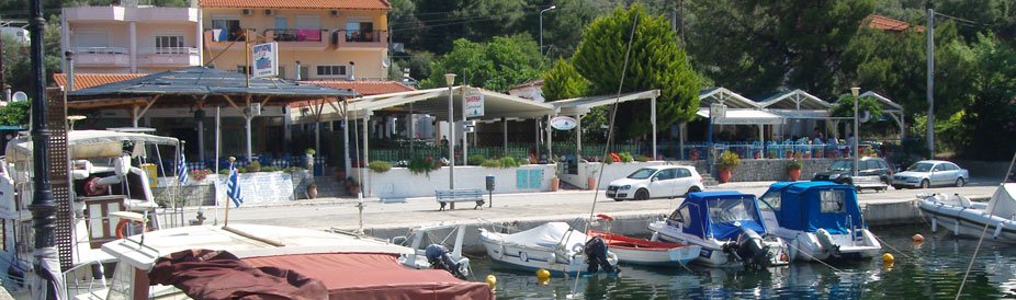 IZLET - OBILAZAK SITONIJE - Porto Koufo - taverne u mestu