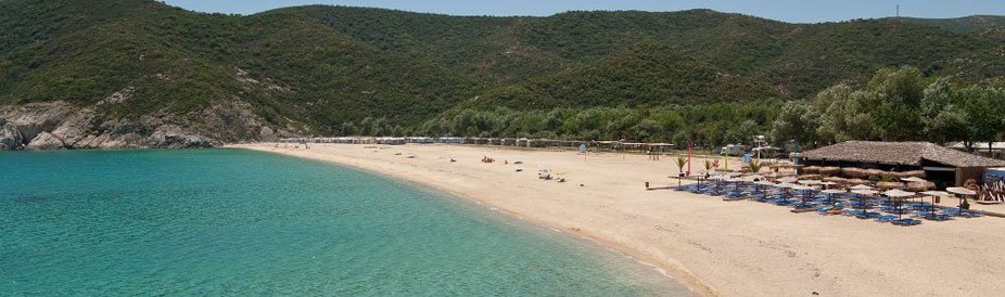 THALATTA - Kalamitsi - pogled na plažu