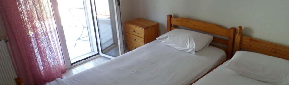VIRGINIA APARTMENTS - NEOS MARMARAS - odvojene sobe za spavanje